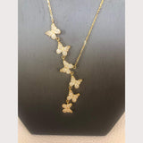 Multi Butterfly Necklace