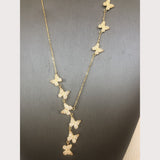 Multi Butterfly Necklace