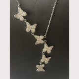 Multi Butterfly Necklace