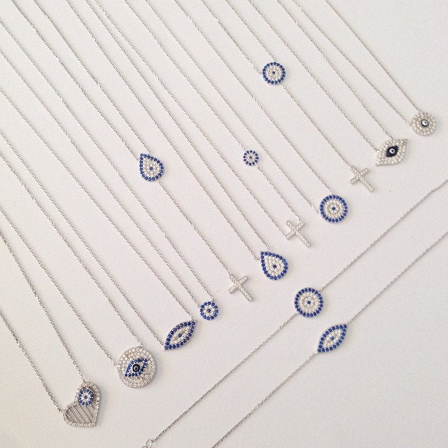 Elegant Evil Eye Necklace