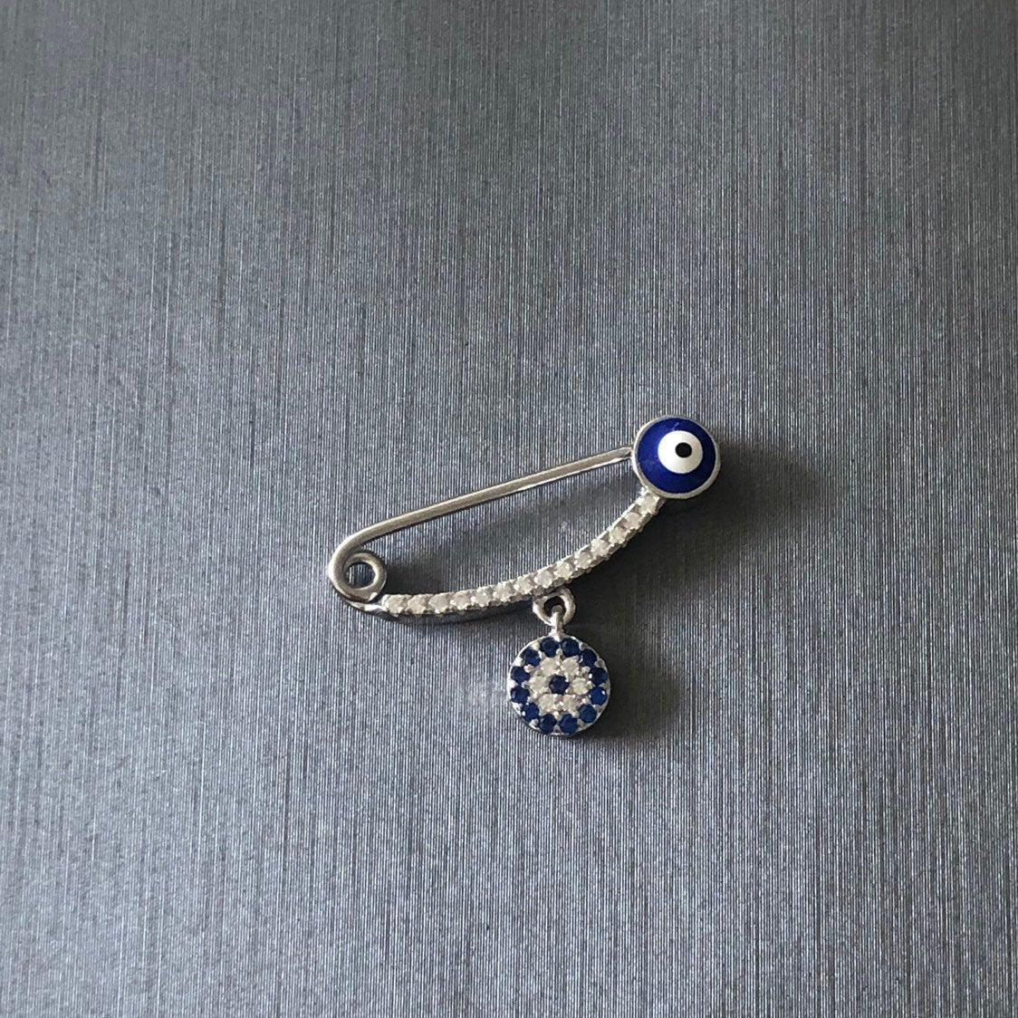 CZ Evil Eye Pins