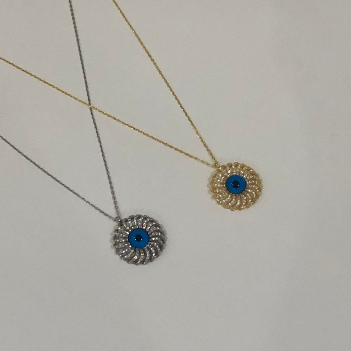 Swirl Eye Necklace