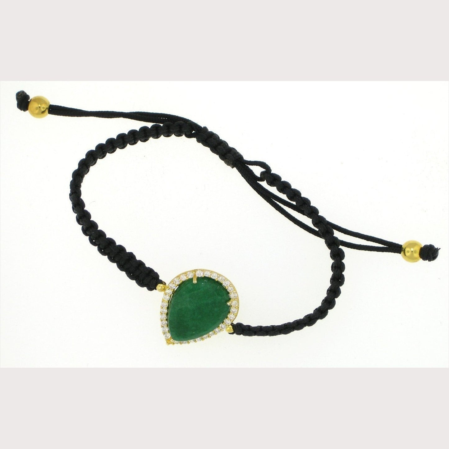 TWO WEEK SALE Tear Drop Macrame Bracelet