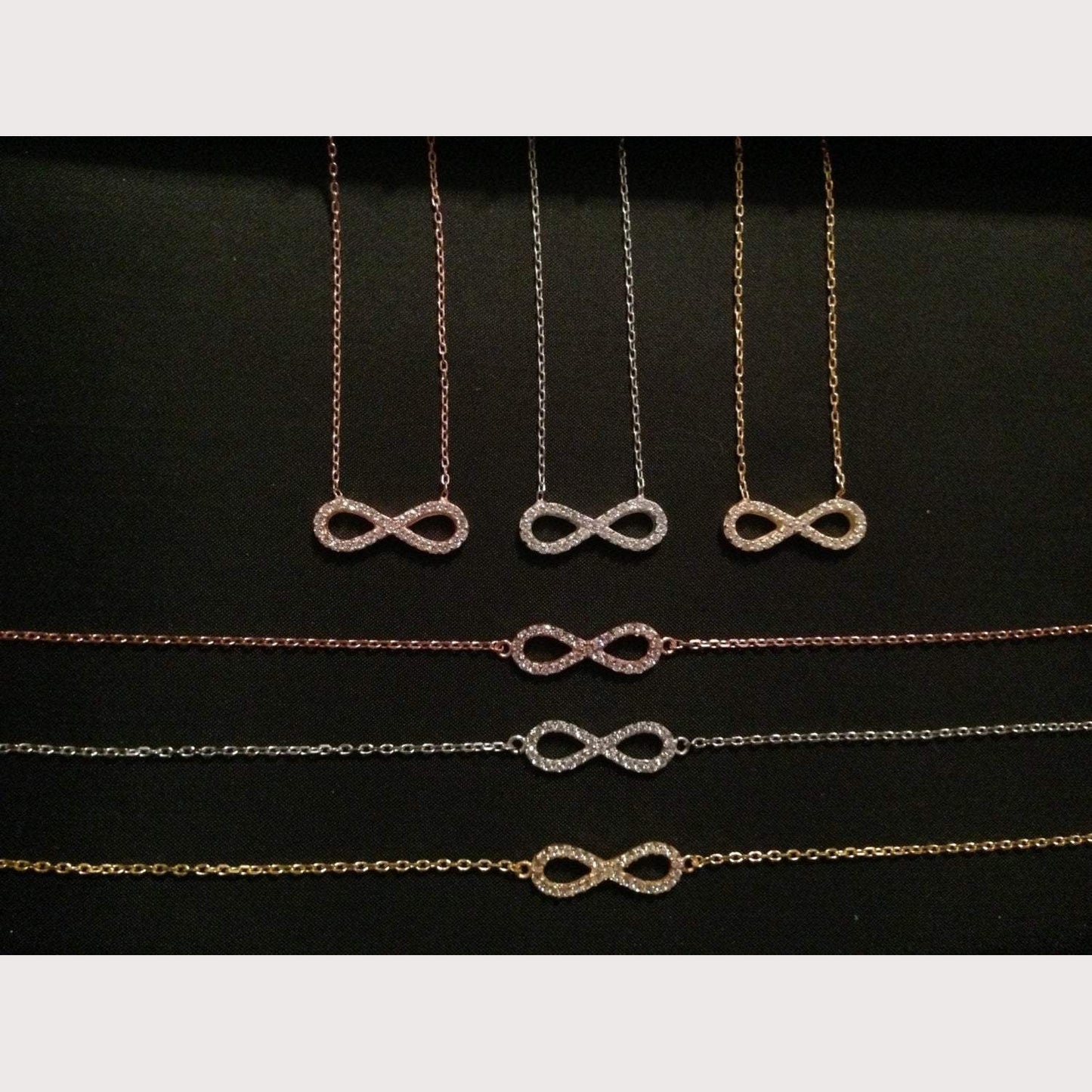 Large Infinity Bracelet