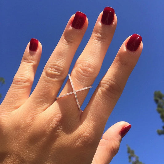 Criss Cross Ring