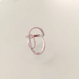 Double Swirl Pave Ring