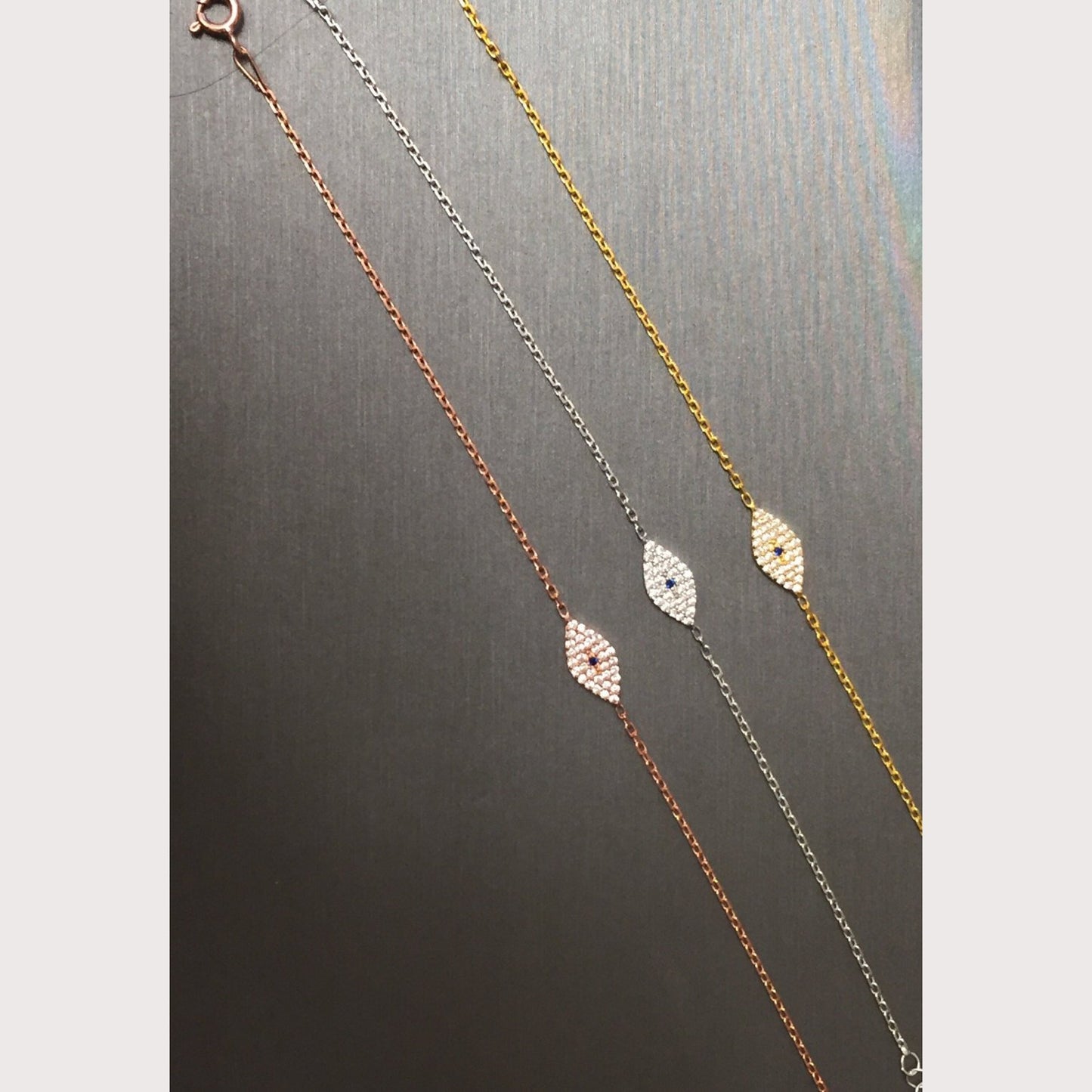 Modern Shiny Eye Bracelet