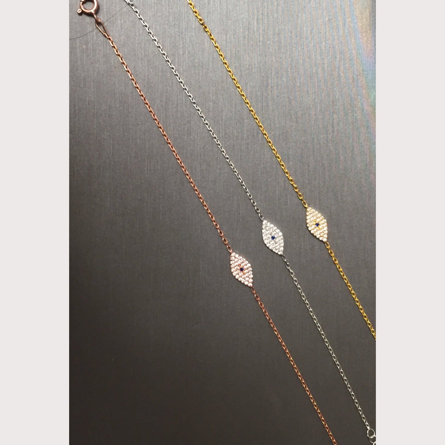 Modern Shiny Eye Bracelet