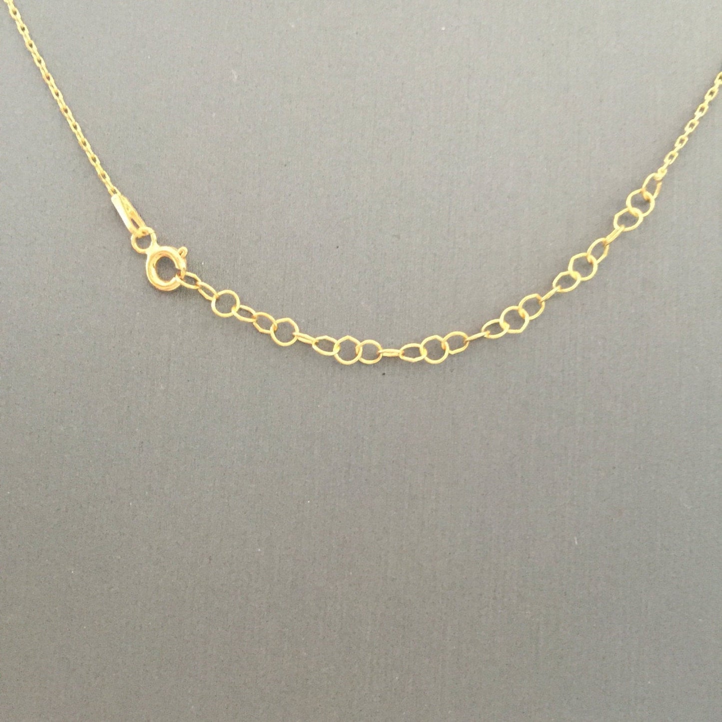 Mini Turquoise Disc Necklace