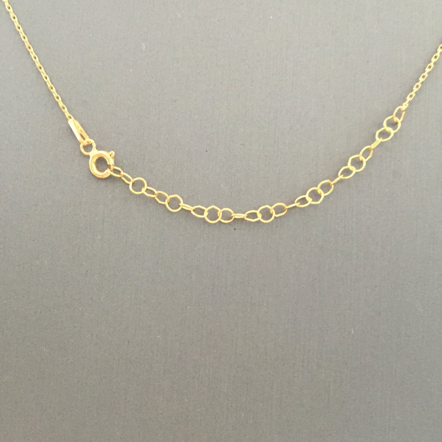 Mini Turquoise Disc Necklace