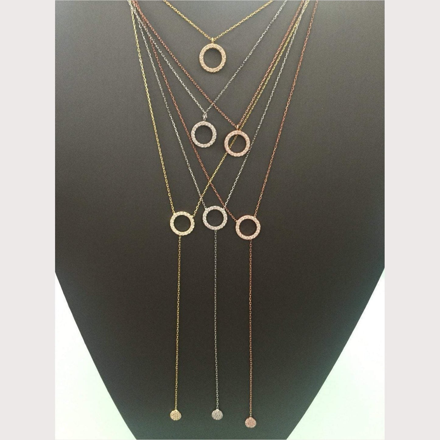 Eternity Lariat Necklace