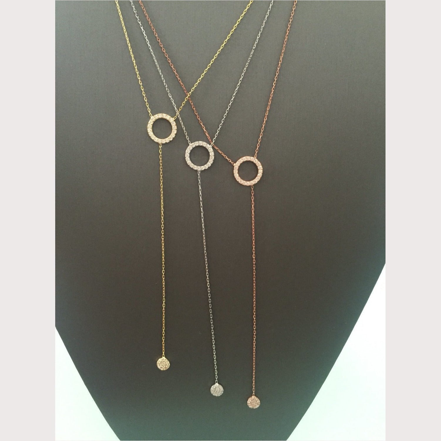 Eternity Lariat Necklace