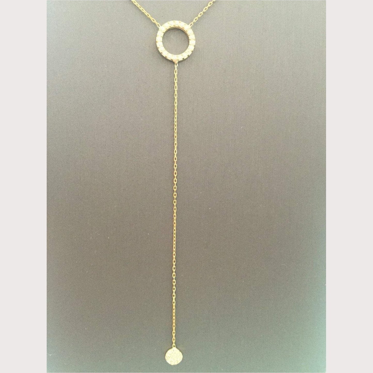 Eternity Lariat Necklace