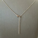 Small Pave Hamsa Necklace
