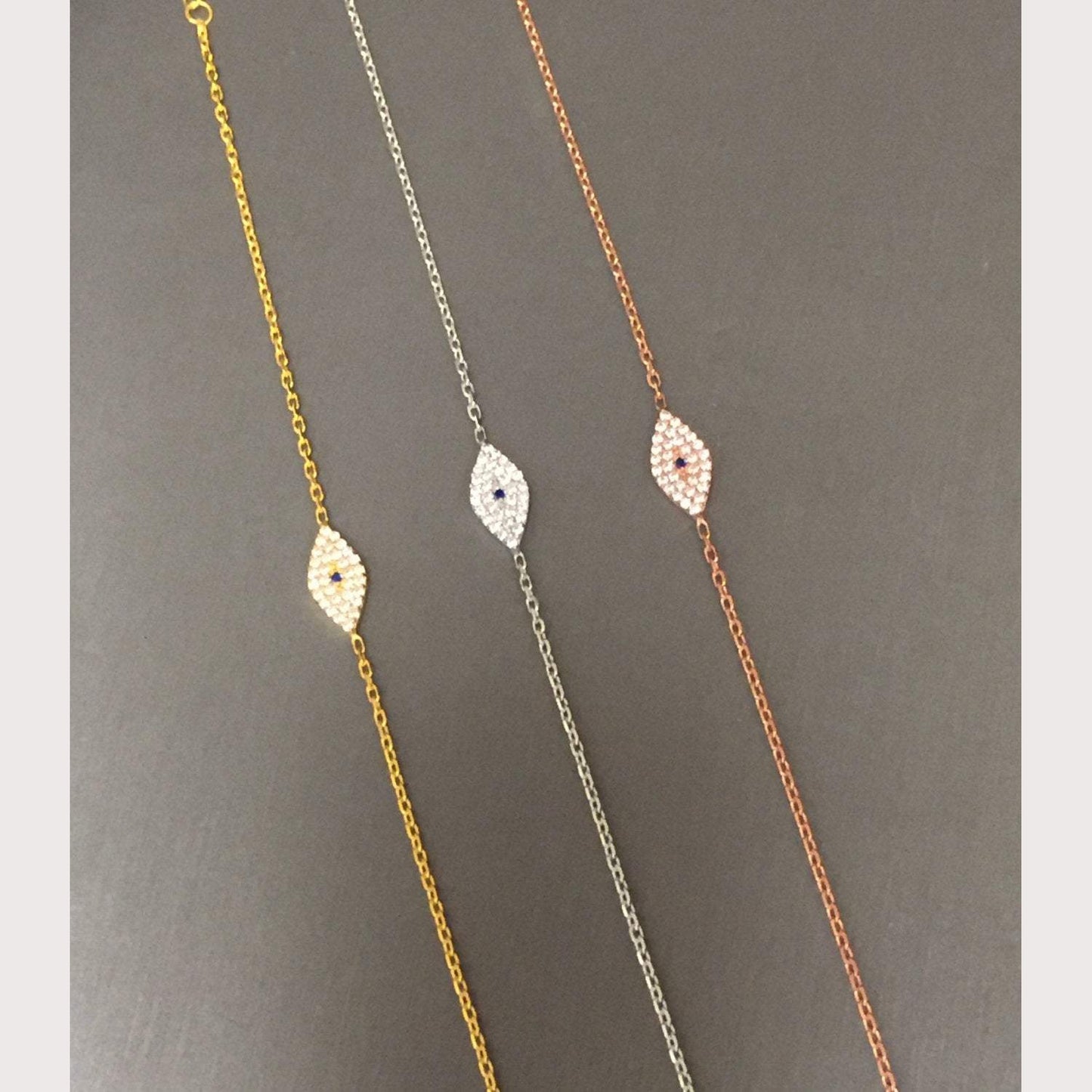 Modern Shiny Eye Bracelet