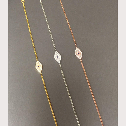 Modern Shiny Eye Bracelet