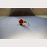 Ruby Red Gemstone Ring