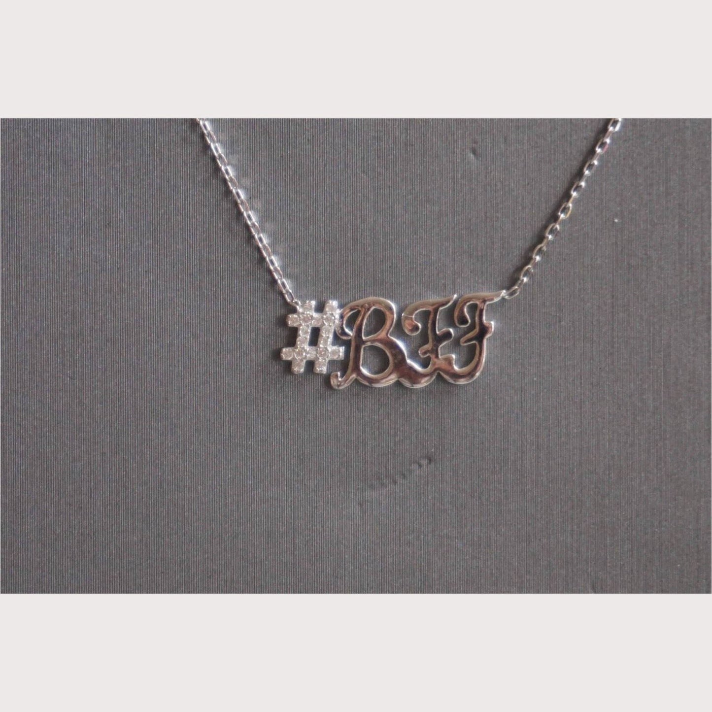 Hashtag BFF Necklace