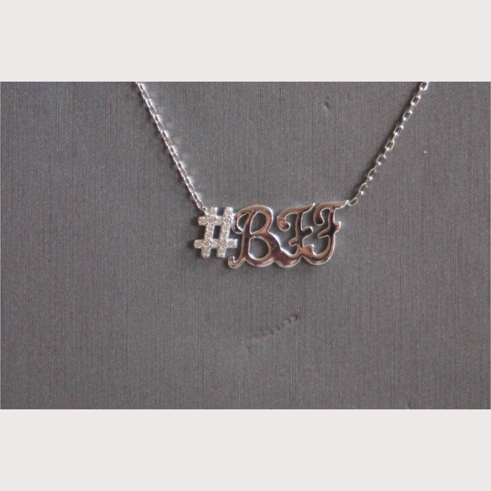 Hashtag BFF Necklace