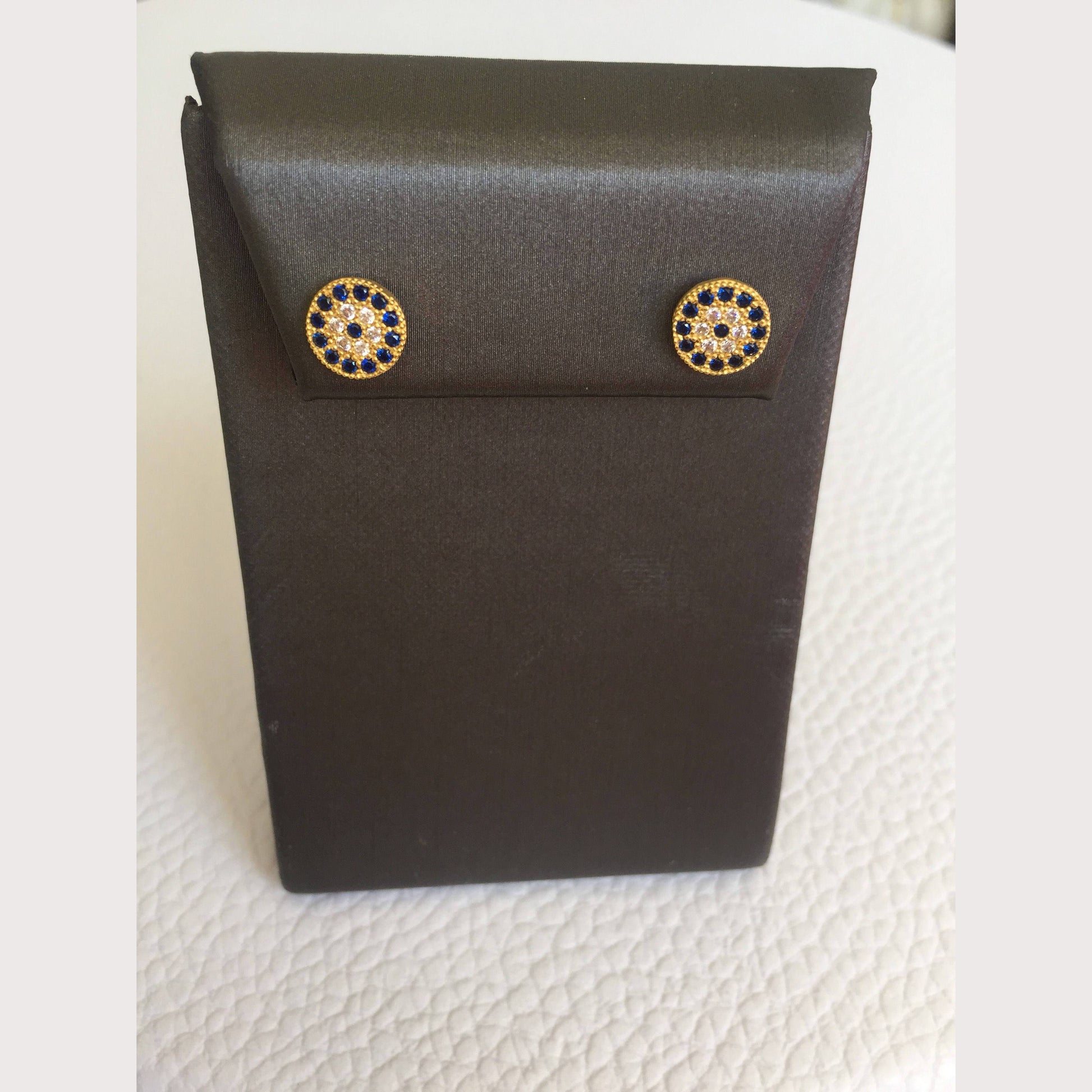 Small Evil Eye Stud Earrings