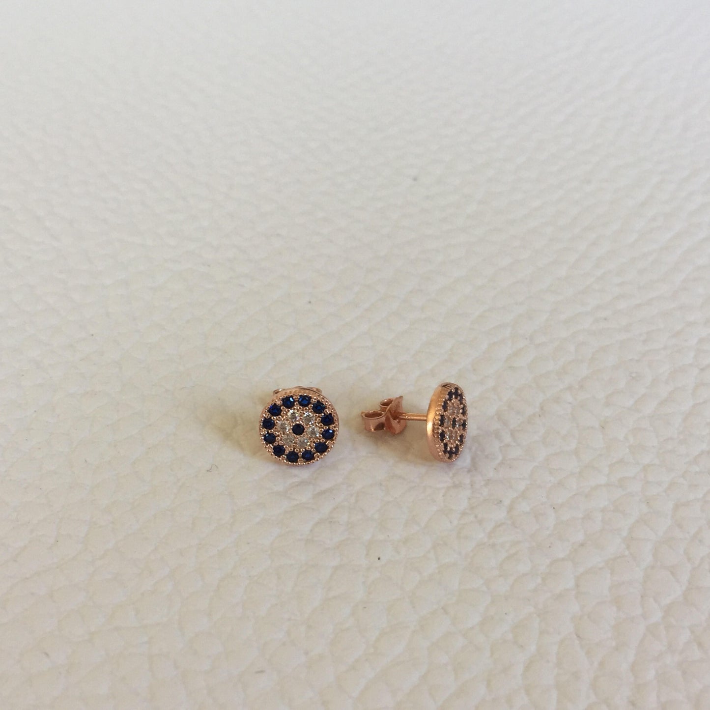 Small Evil Eye Stud Earrings