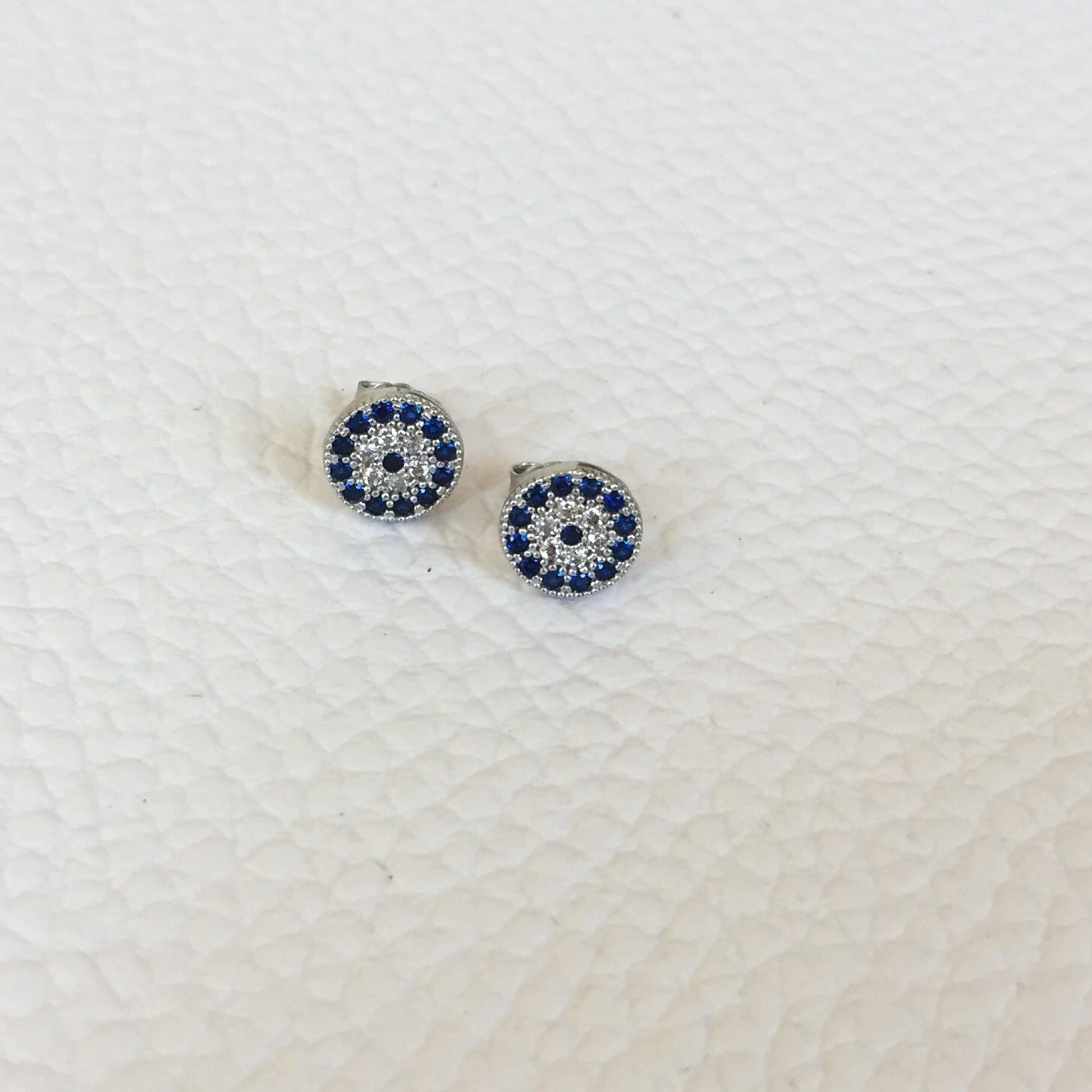 Small Evil Eye Stud Earrings