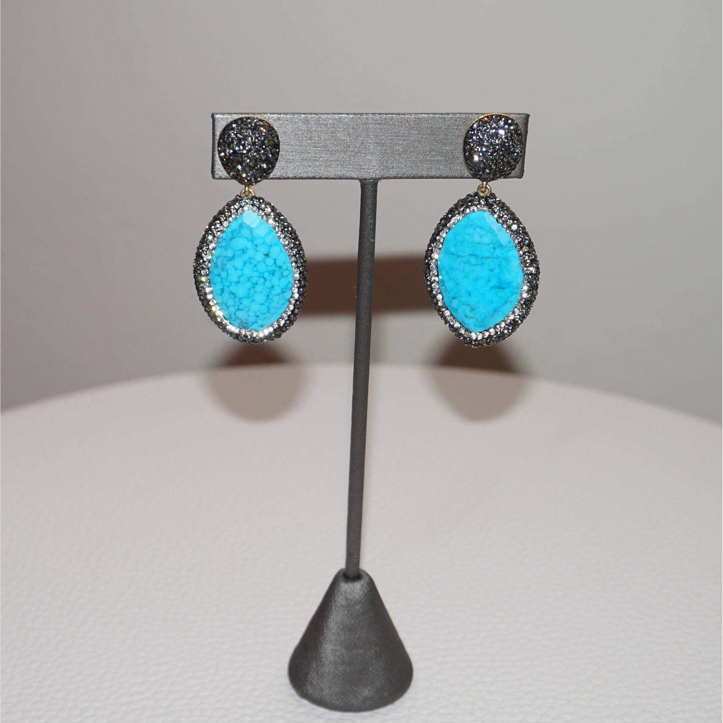 Crystal Gemstone Earrings