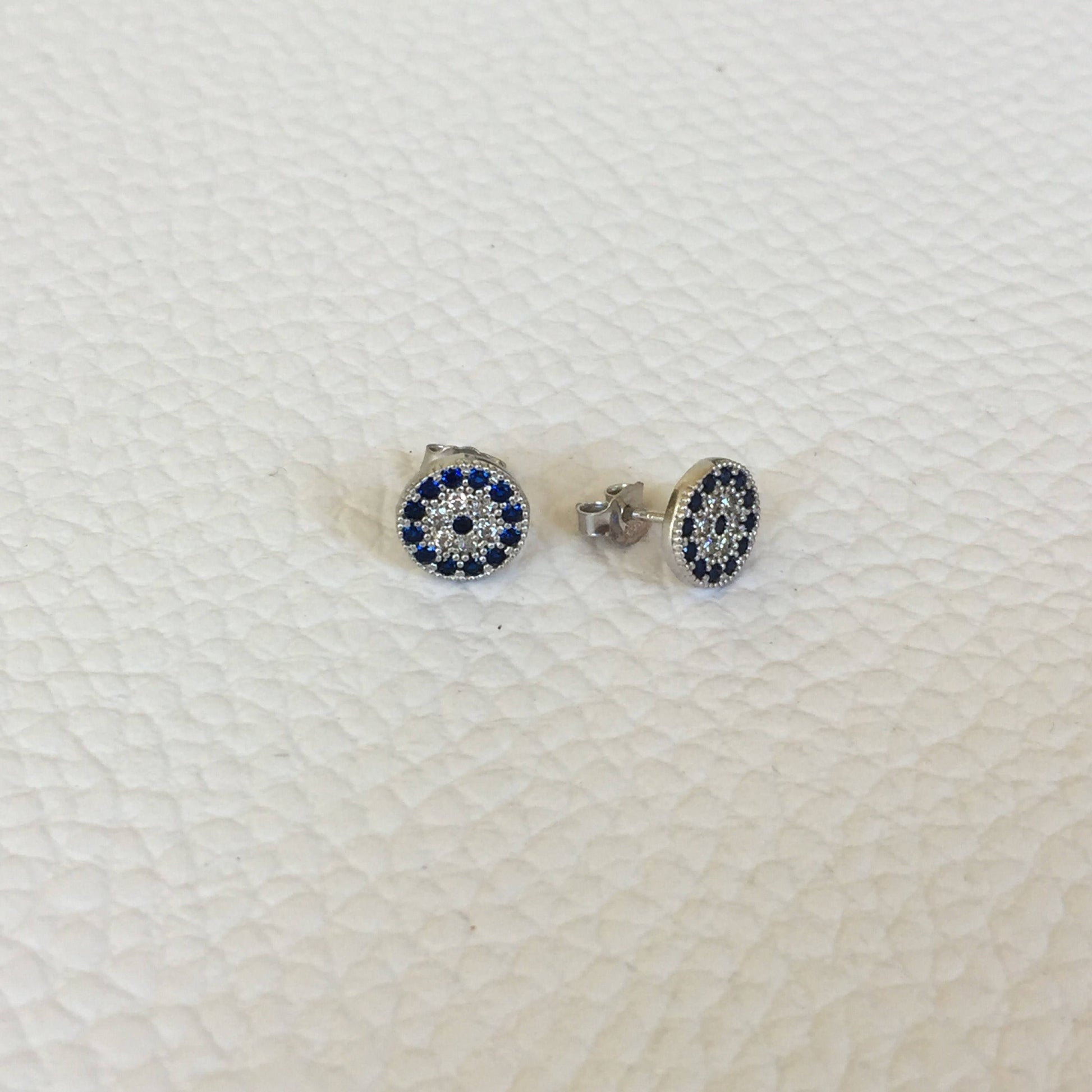 Small Evil Eye Stud Earrings