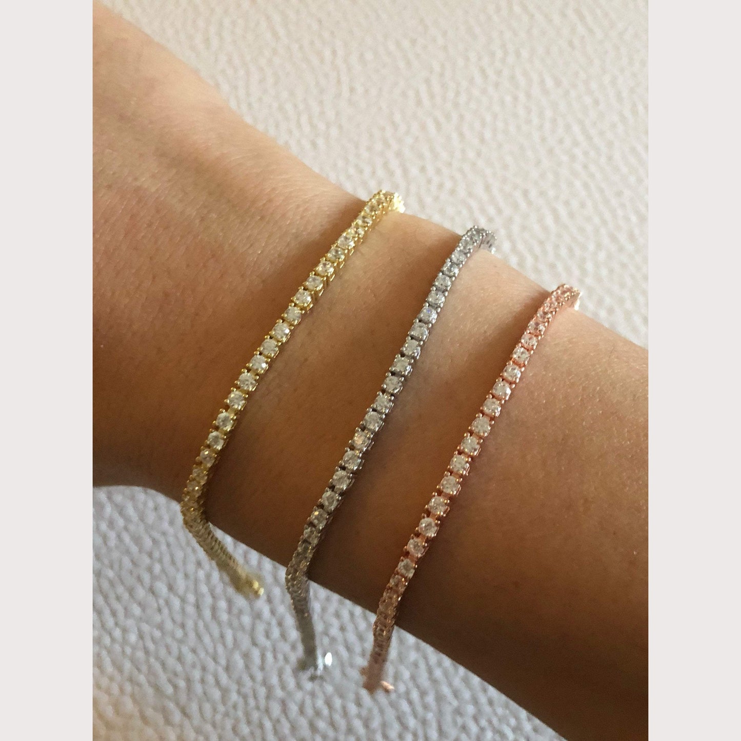 CZ Tennis Bracelet