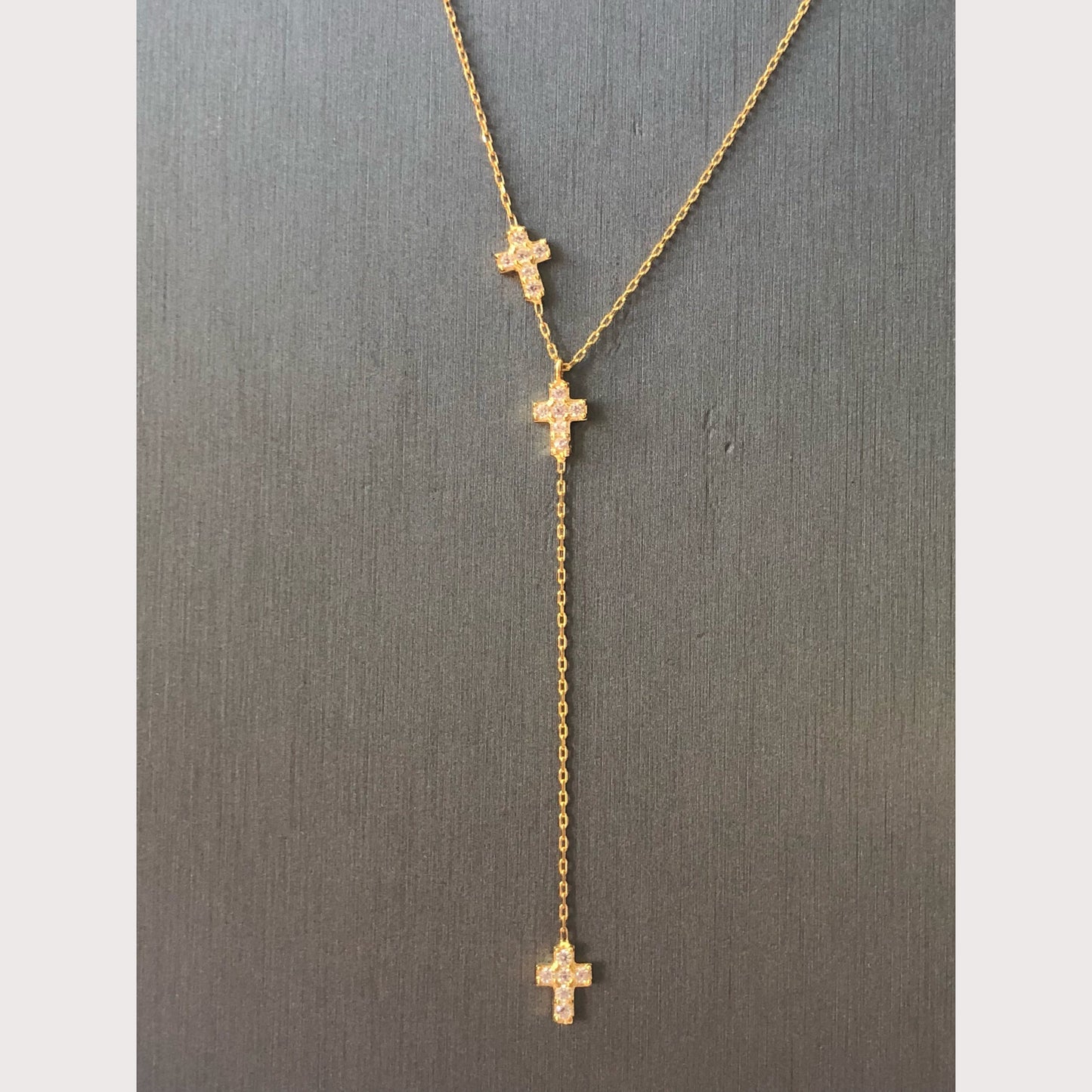 Mini Cross Lariat