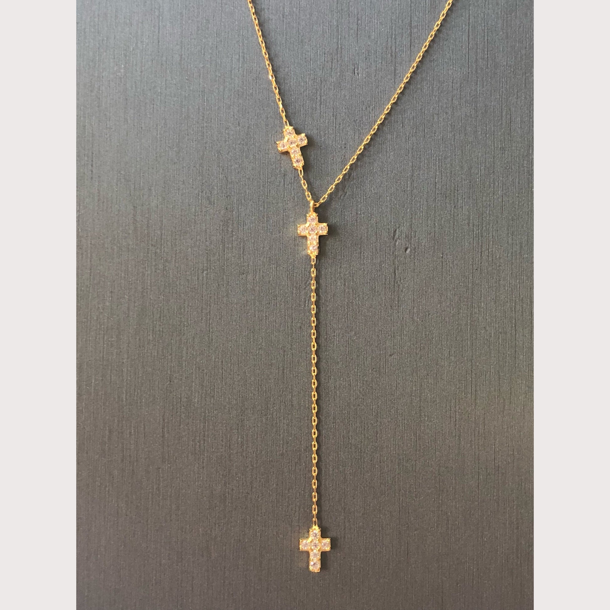 Mini Cross Lariat