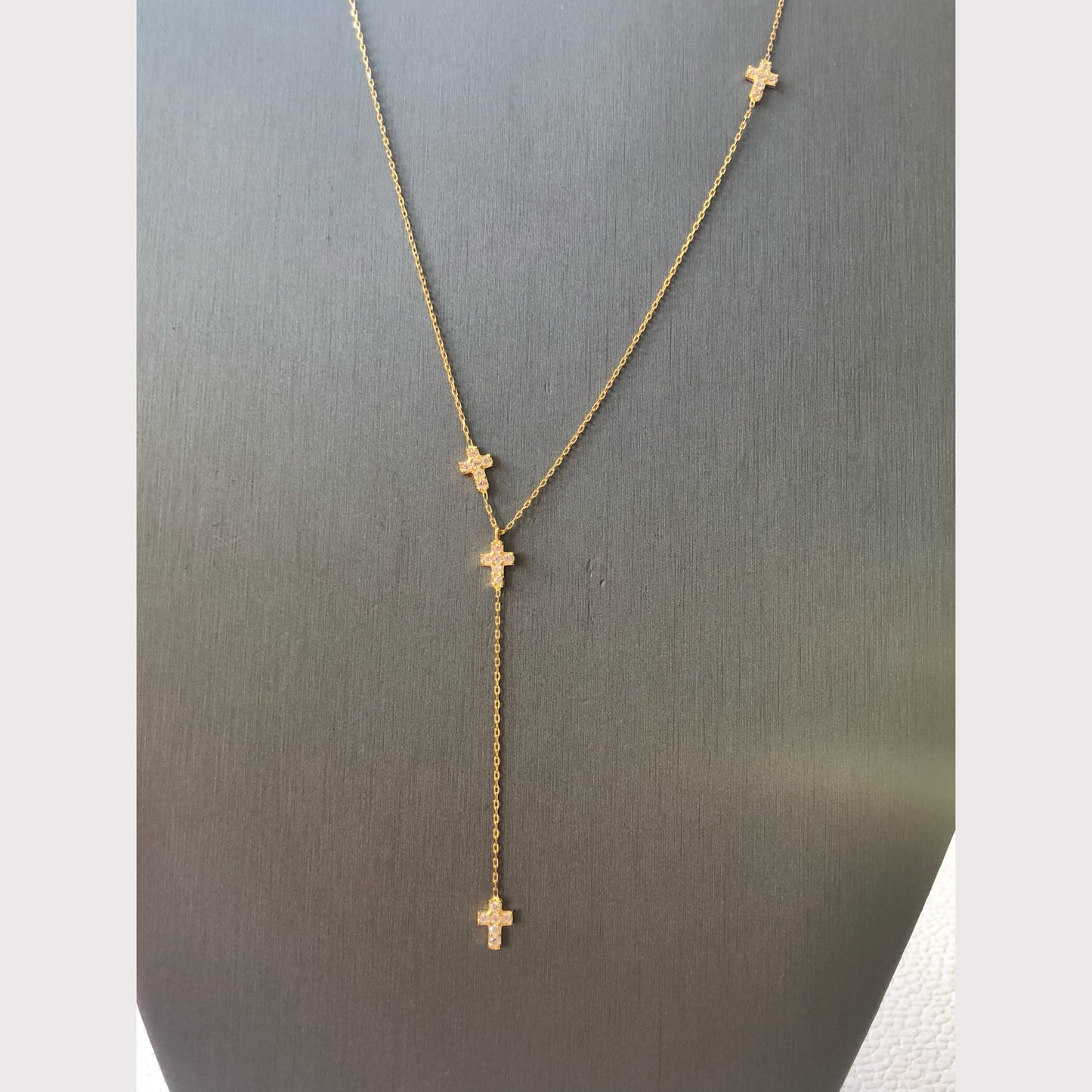 Mini Cross Lariat