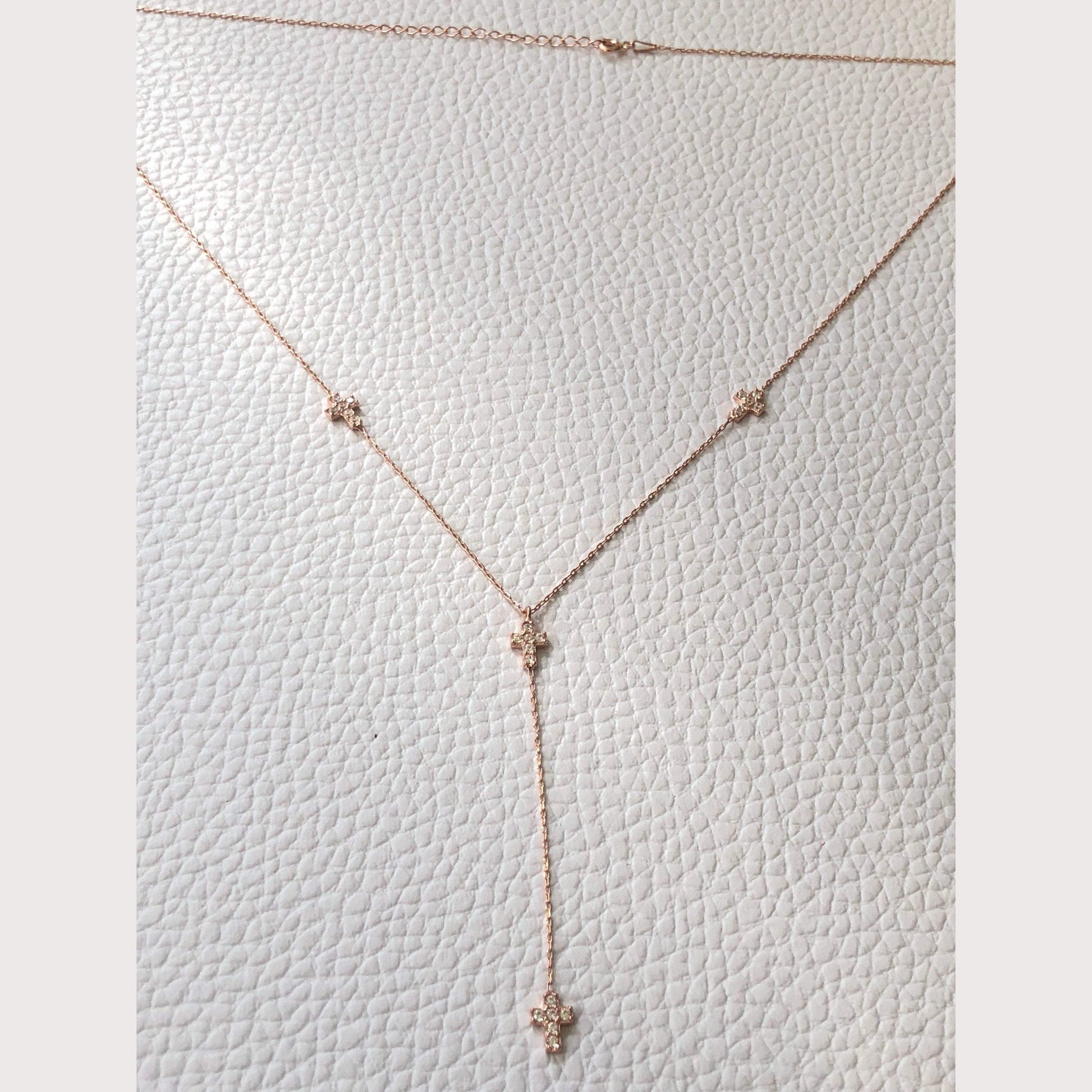 Mini Cross Lariat