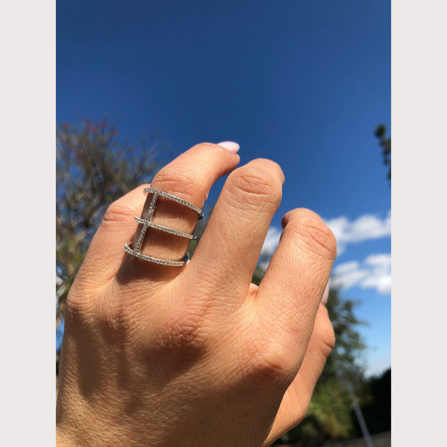 Triple Bar Ring