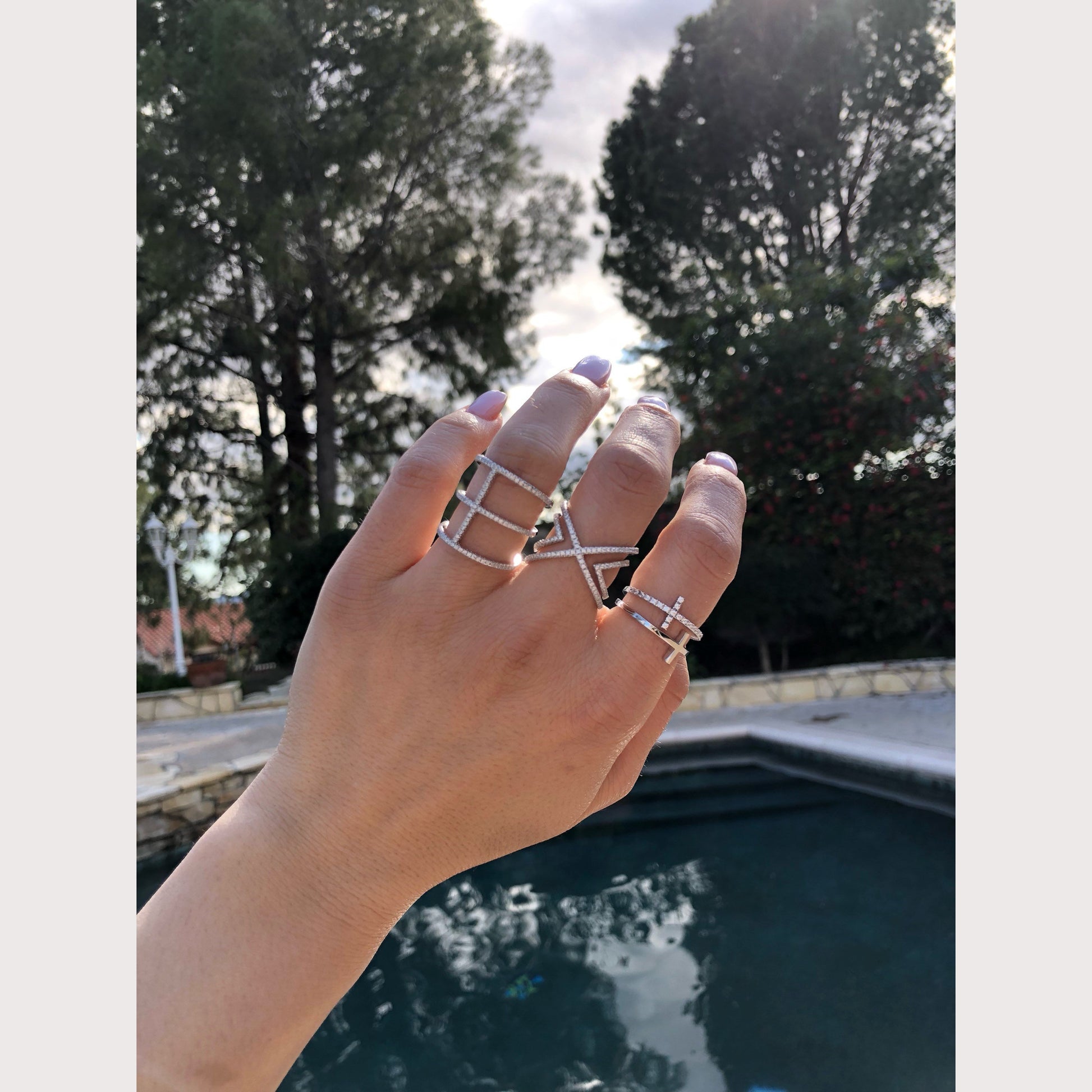 Triple Bar Ring