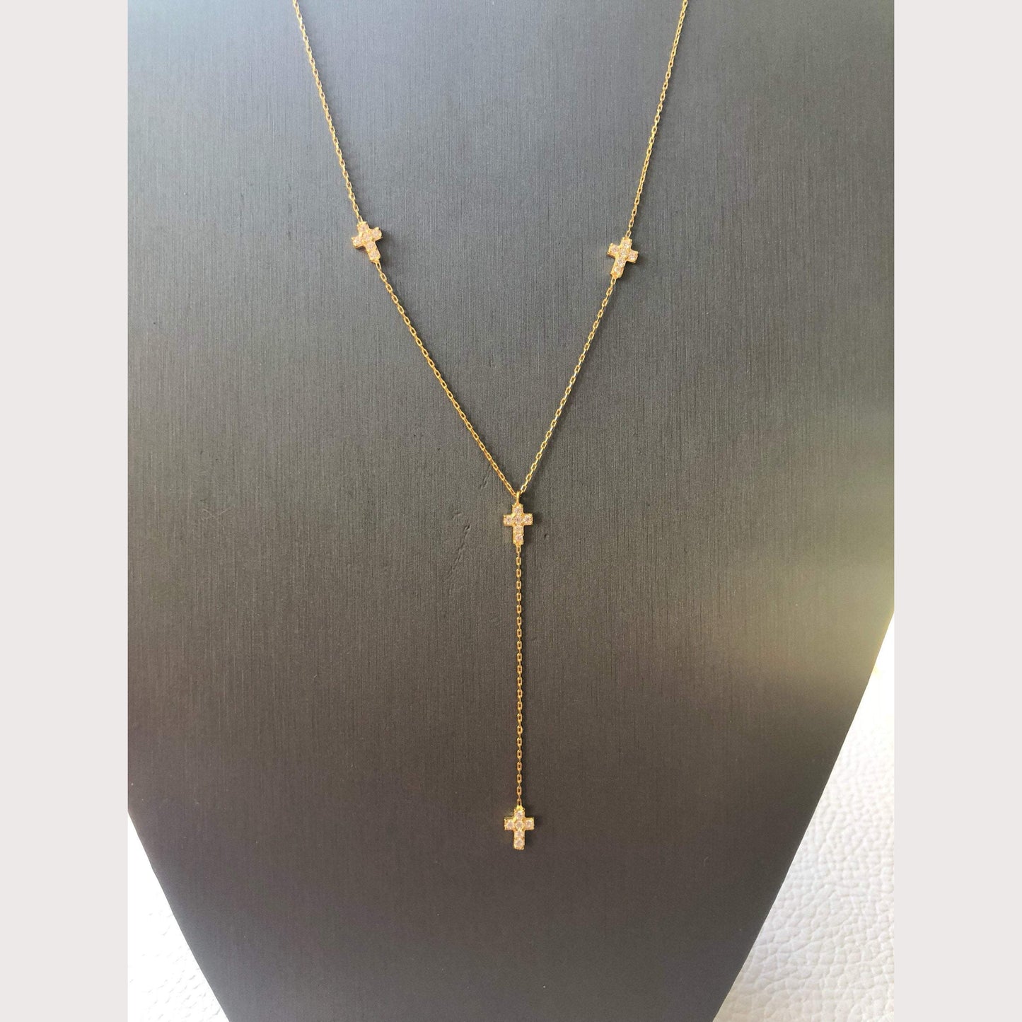 Mini Cross Lariat