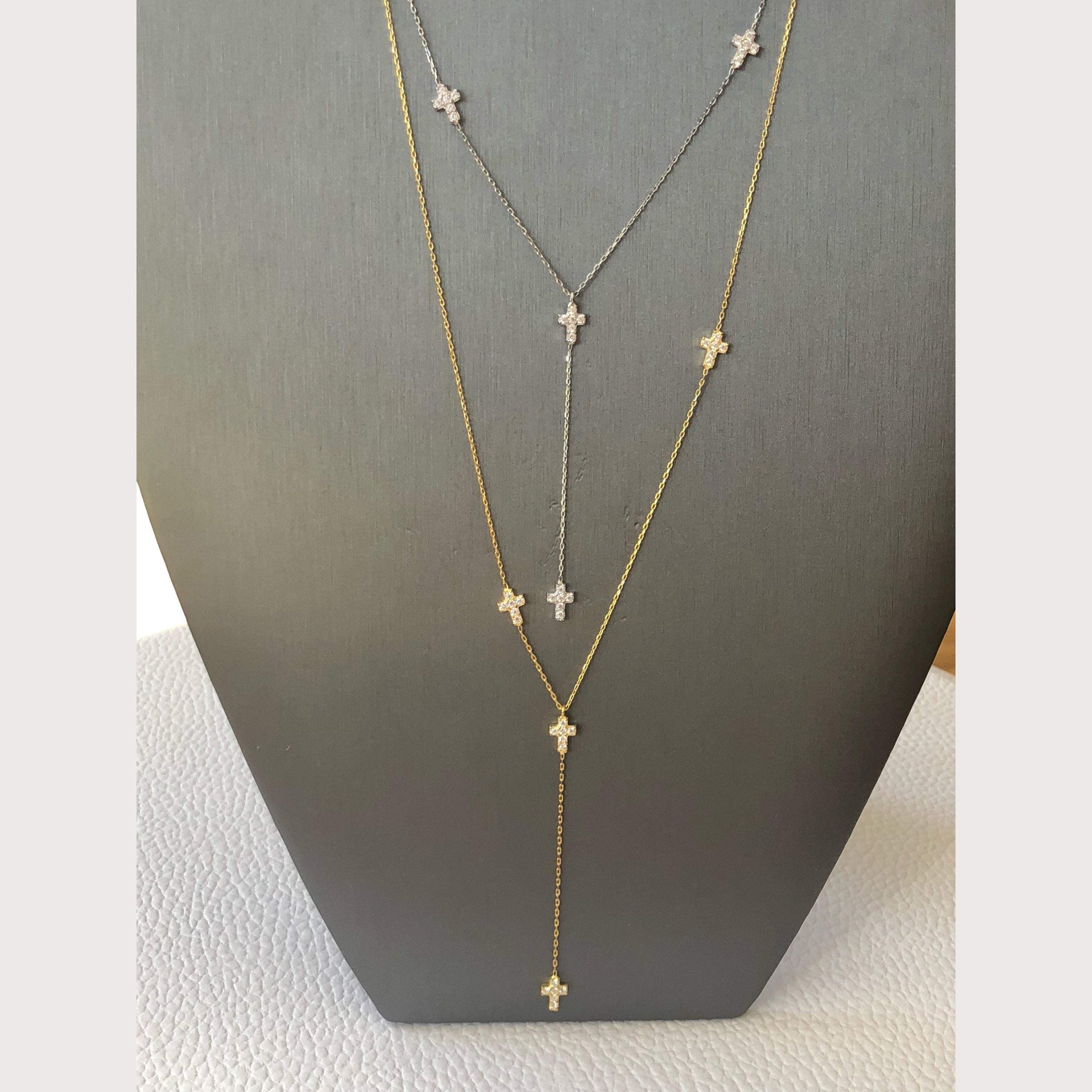 Mini Cross Lariat