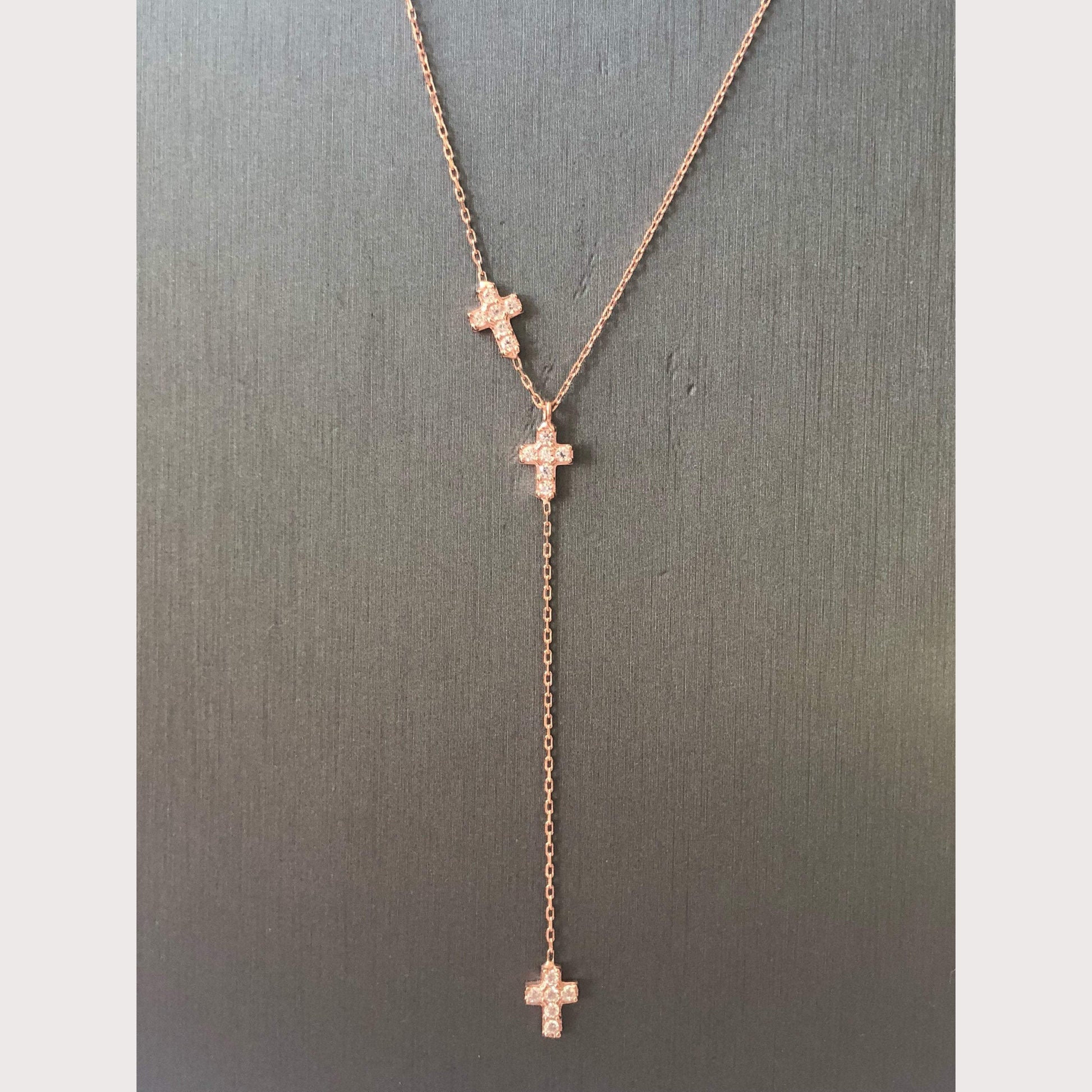 Mini Cross Lariat