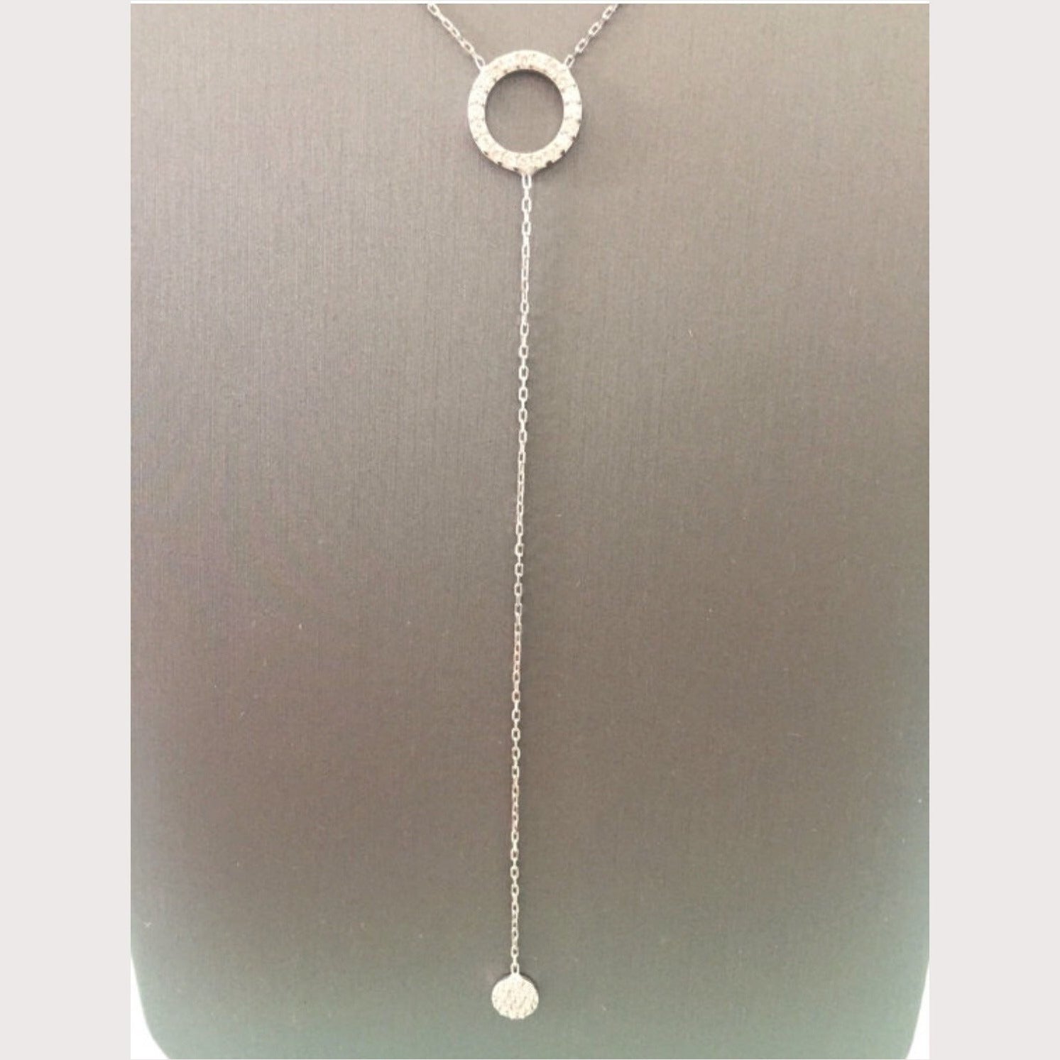Eternity Lariat Necklace