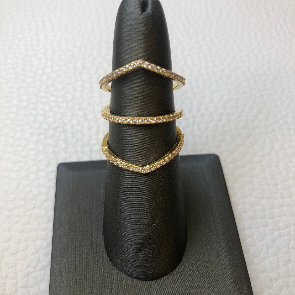 Triple Arrow Bar Ring