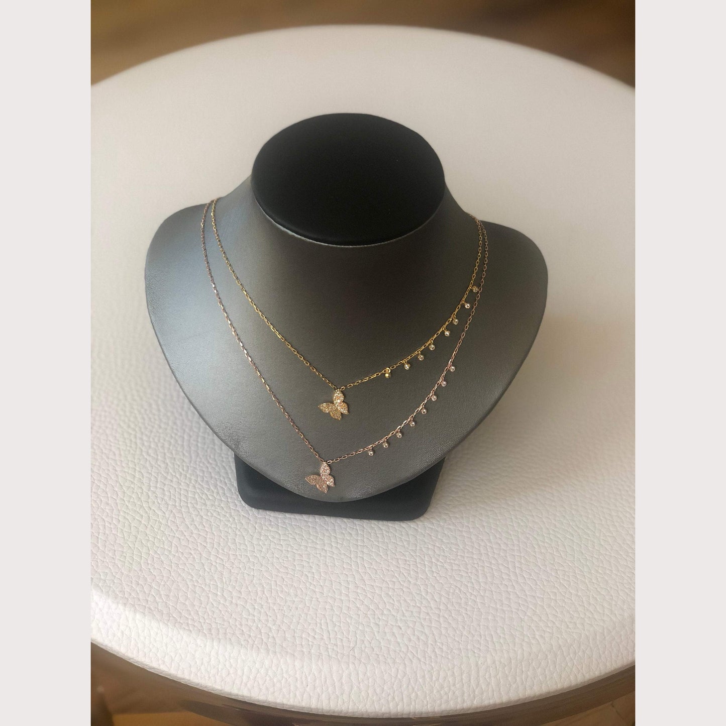 Floating Butterfly Necklace