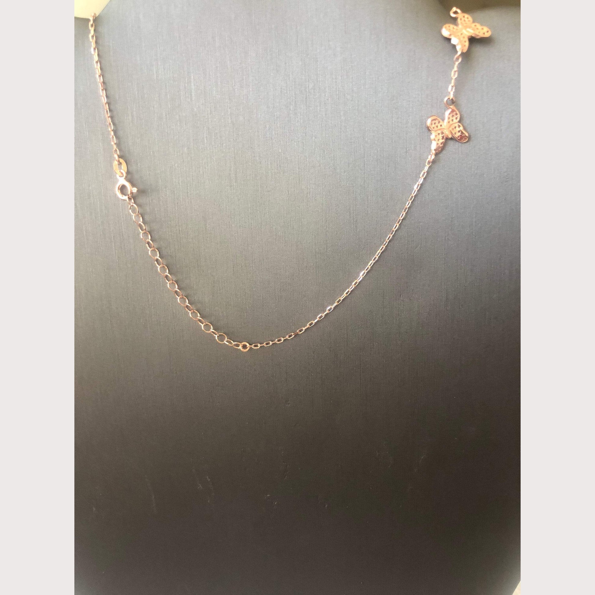 Multi Butterfly Necklace