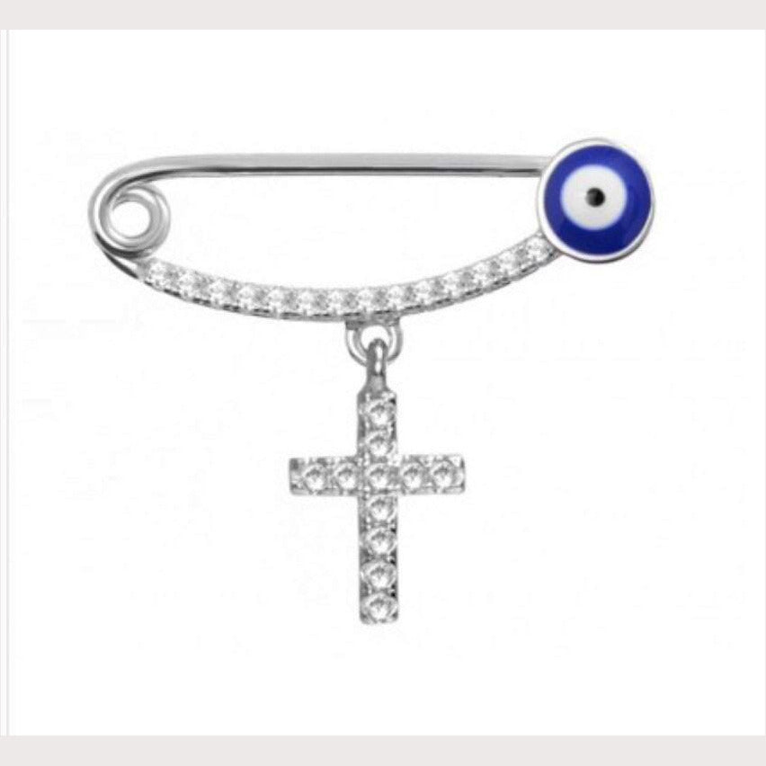 CZ Evil Eye Pins