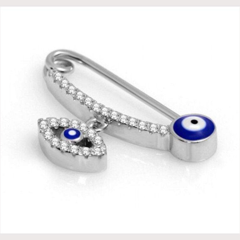 CZ Evil Eye Pins
