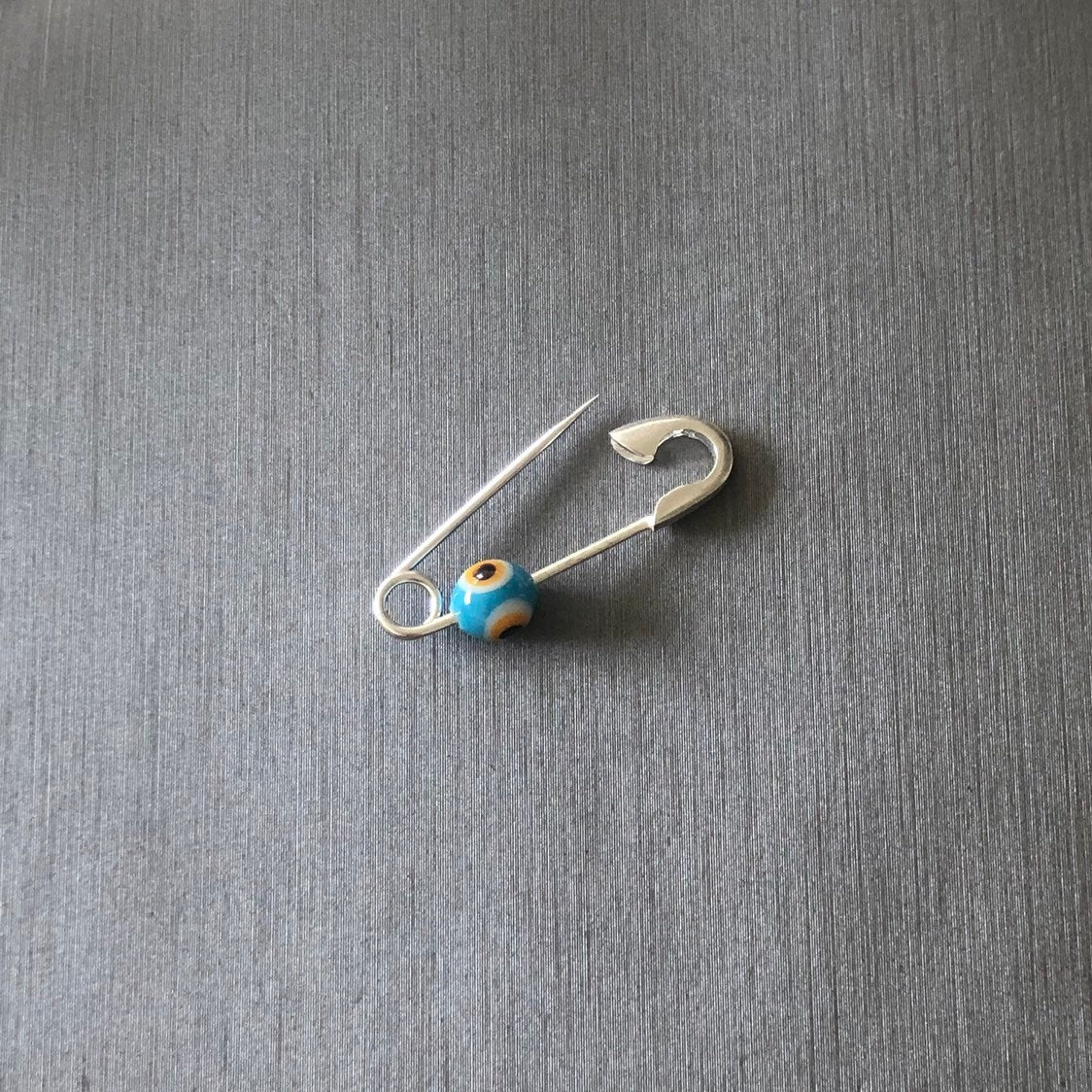 Evil Eye Safety Pin