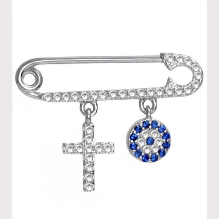CZ Evil Eye Pins