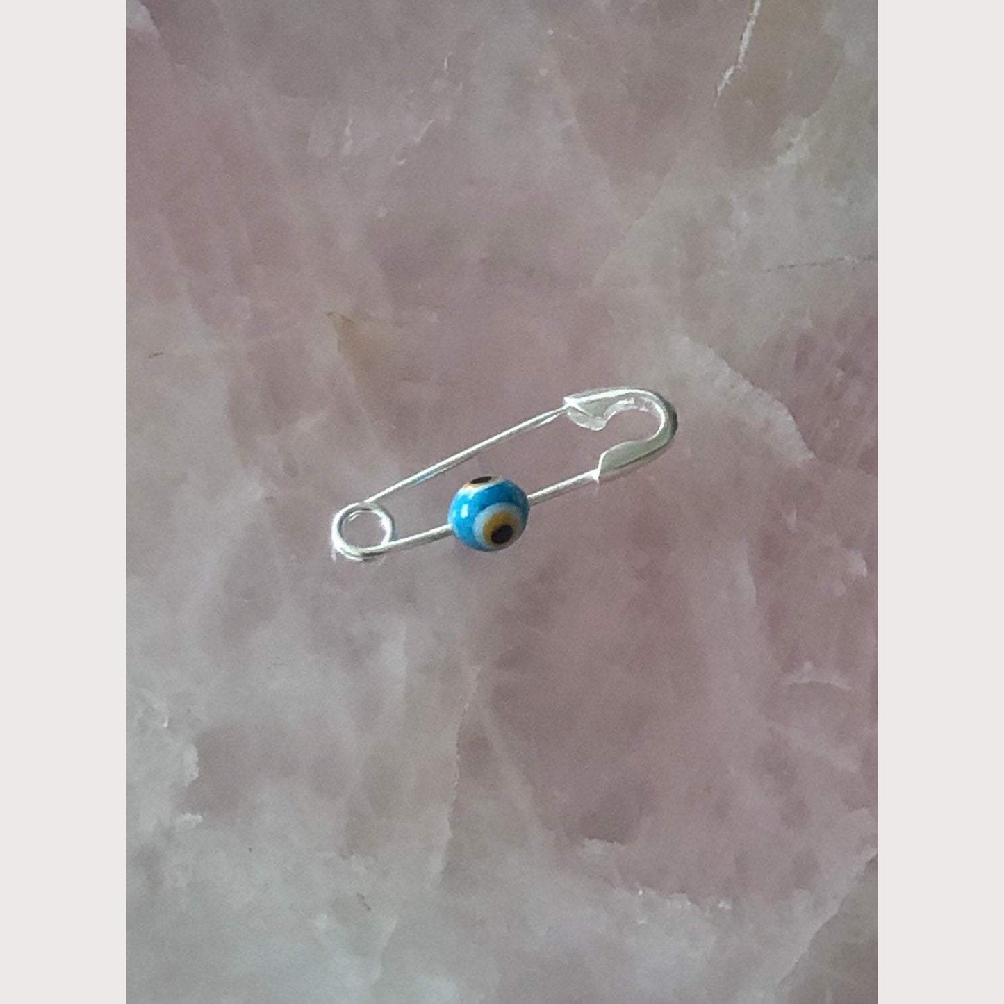 Evil Eye Safety Pin