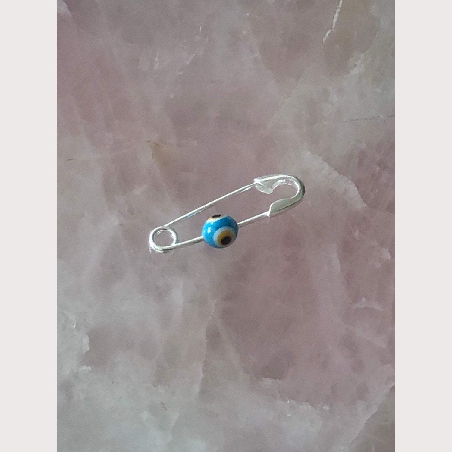Evil Eye Safety Pin