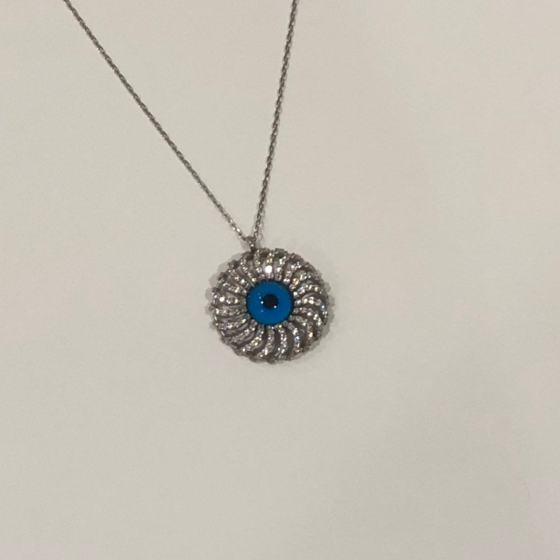 Swirl Eye Necklace