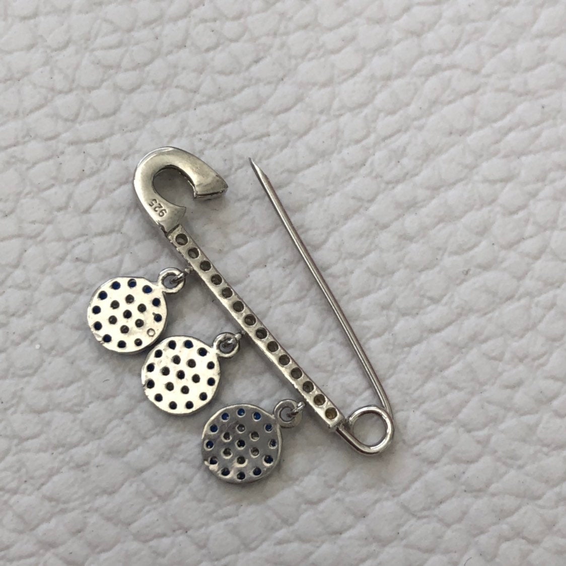 Large CZ Evil Eye Pins